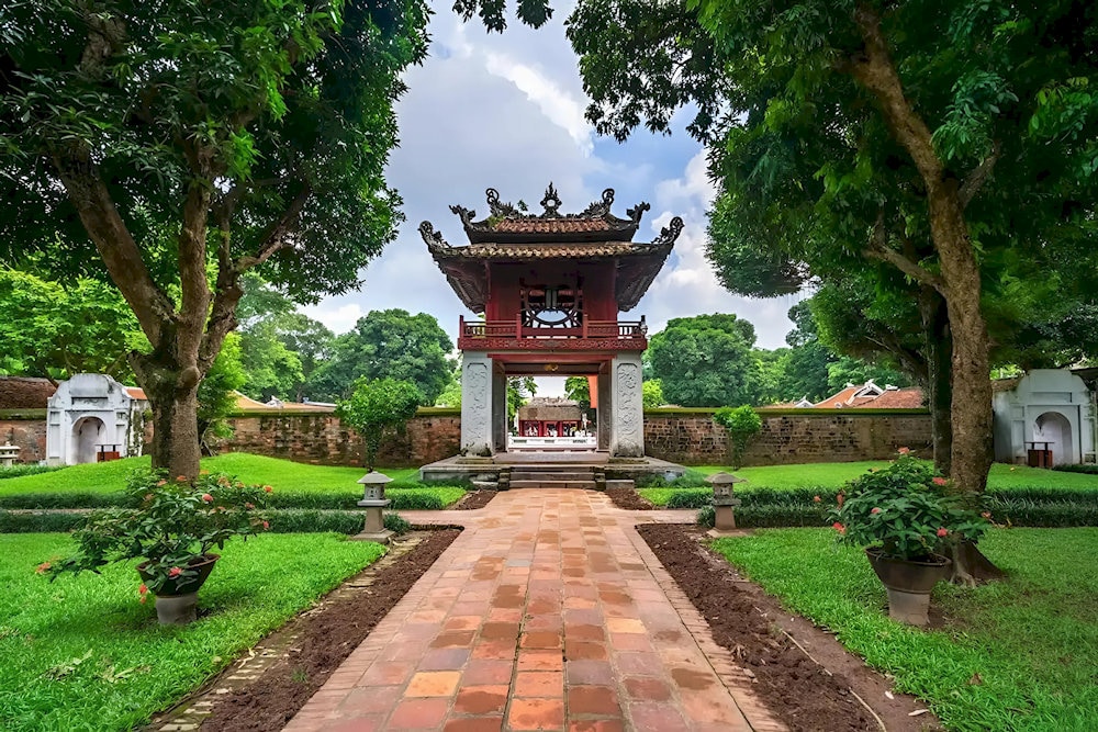 Temple of Literature is also known as the first university in Vietnam history
